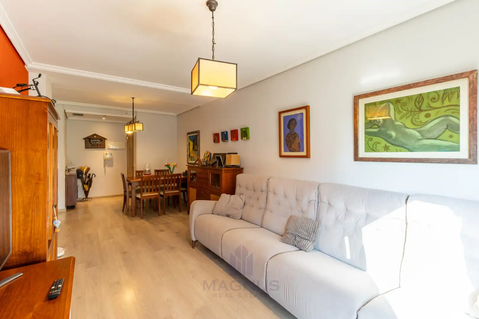 Sala d'estar de Apartament en venda en Patraix
