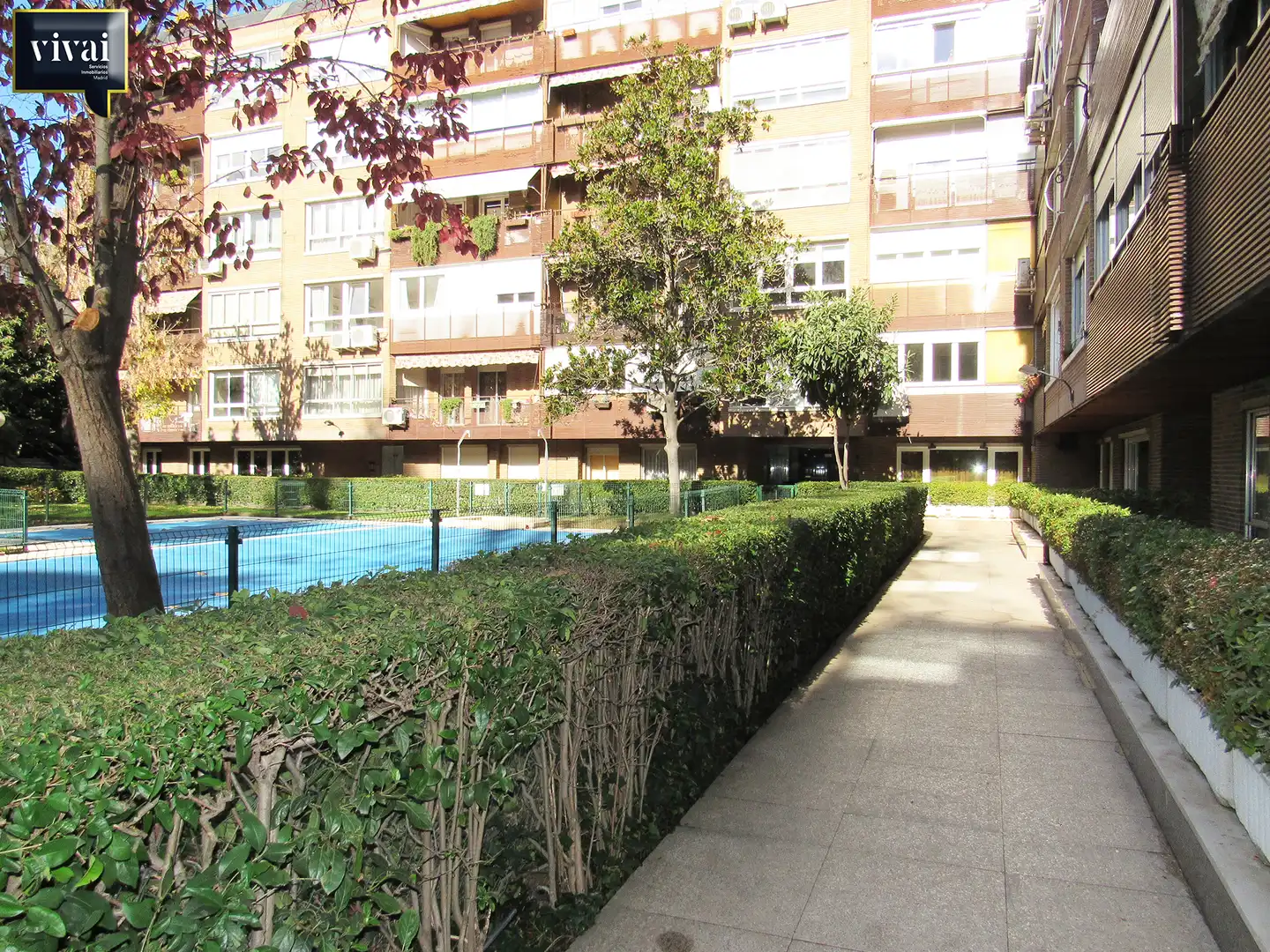 Vista exterior de Piso en venta en Madrid con Aire acondicionado, Calefacción y Parquet