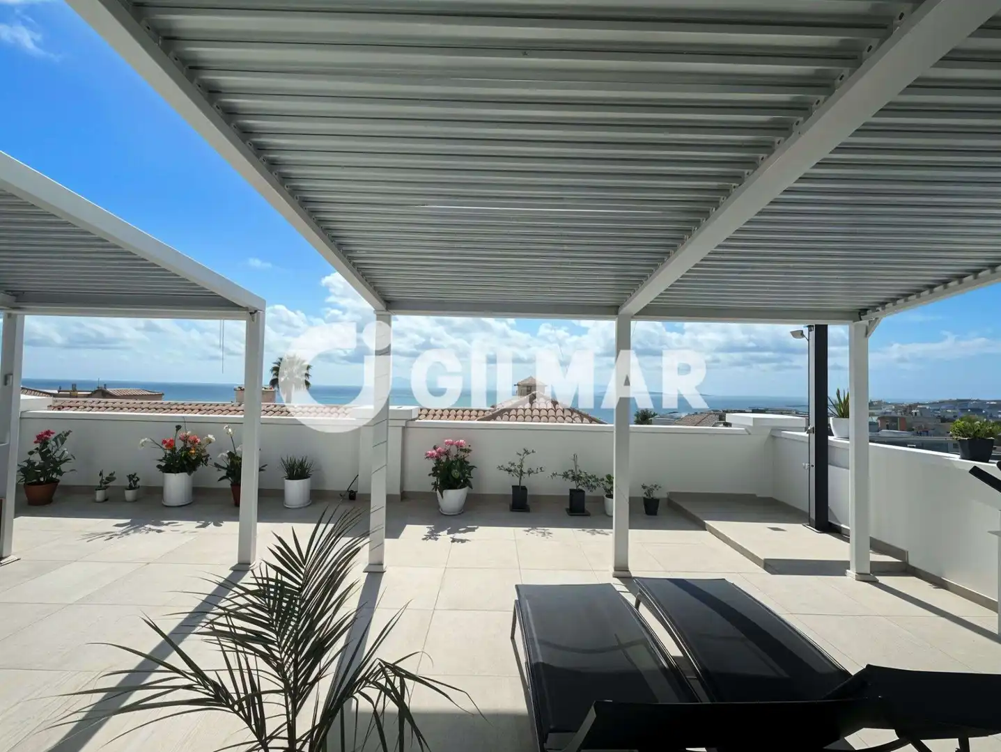 Terrasse von Maisonette zur Miete in Adeje mit Möbliert