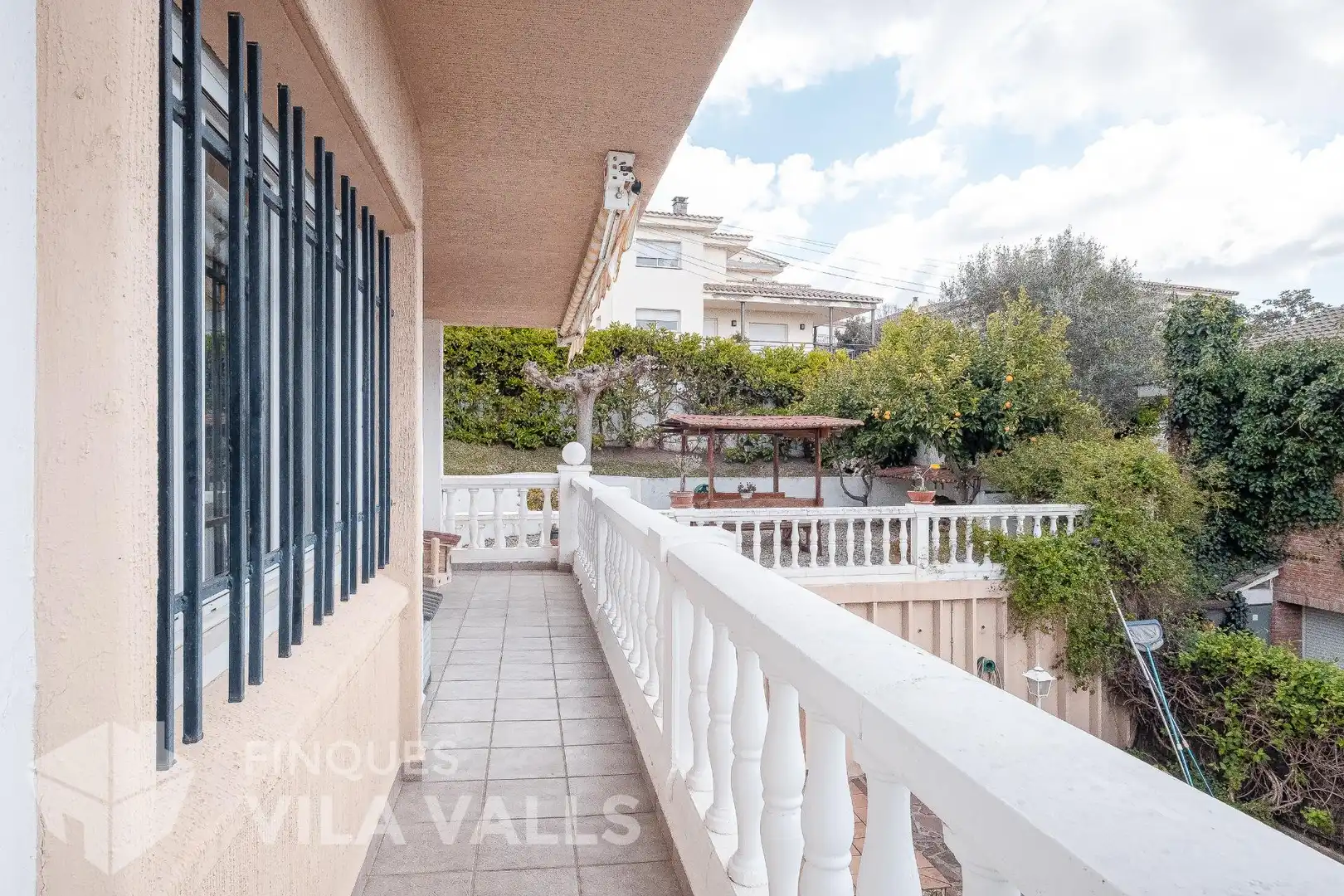 Terrassa de Casa o xalet en venda en Caldes de Montbui amb Calefacció, Jardí privat i Terrassa