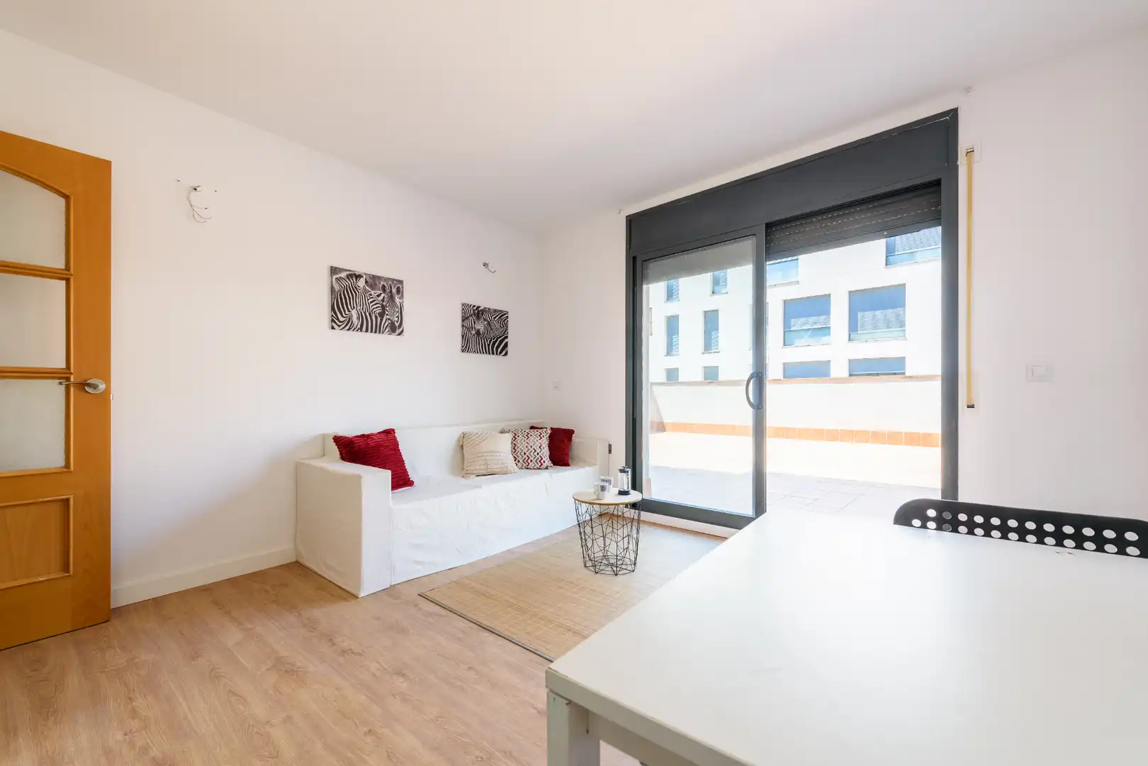 Sala de estar de Piso en venta en La Pobla de Mafumet con Aire acondicionado, Calefacción y Terraza