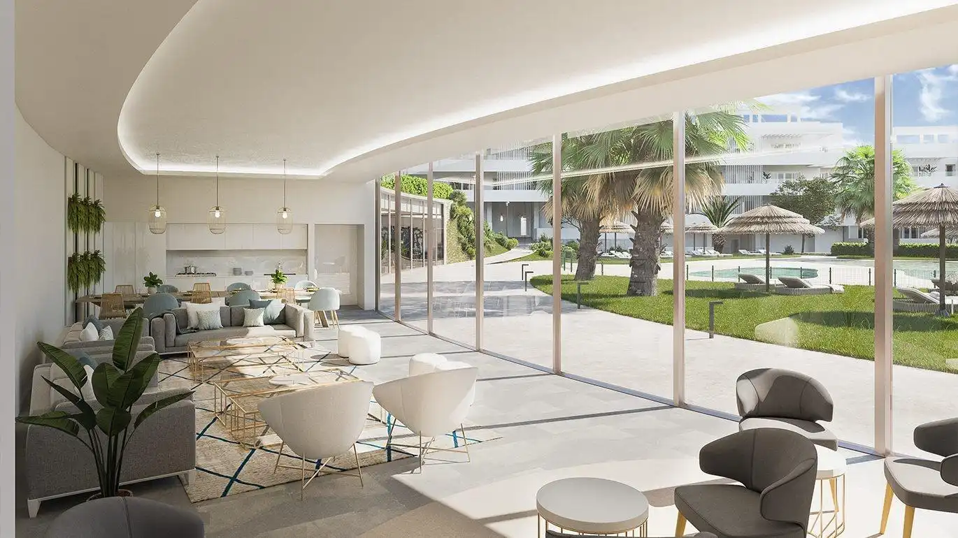 Sala de estar de Ático de alquiler en Málaga con Aire acondicionado, Calefacción y Terraza