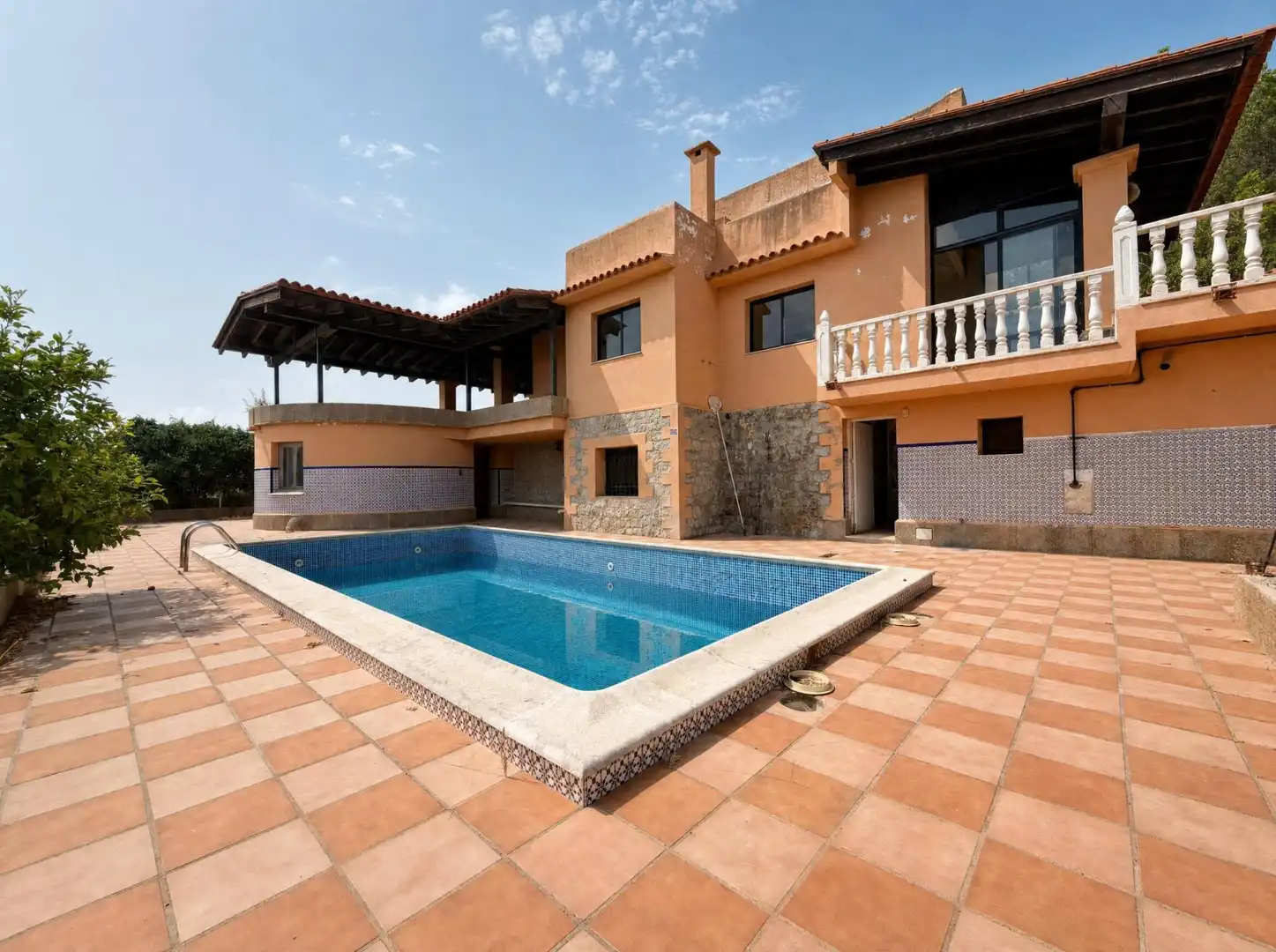 Piscina de Casa o xalet en venda en Santa Eulària des Riu amb Jardí privat, Terrassa i Traster