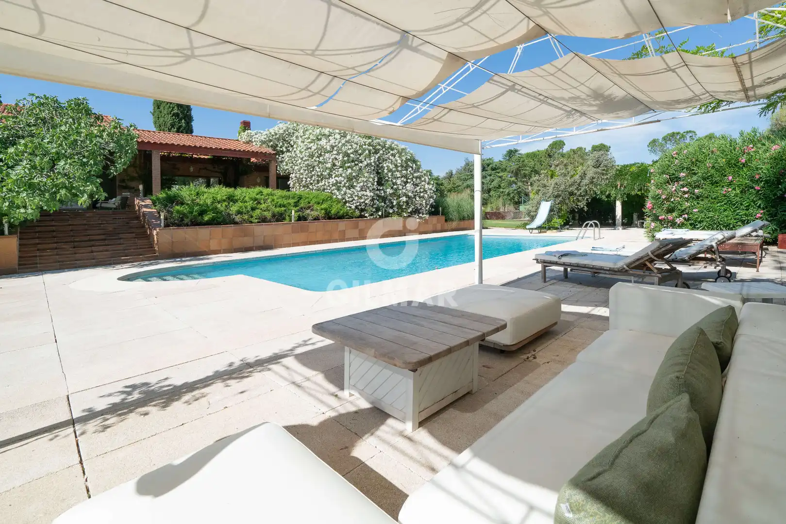 Terraza de Casa o chalet en venta en Algete con Piscina
