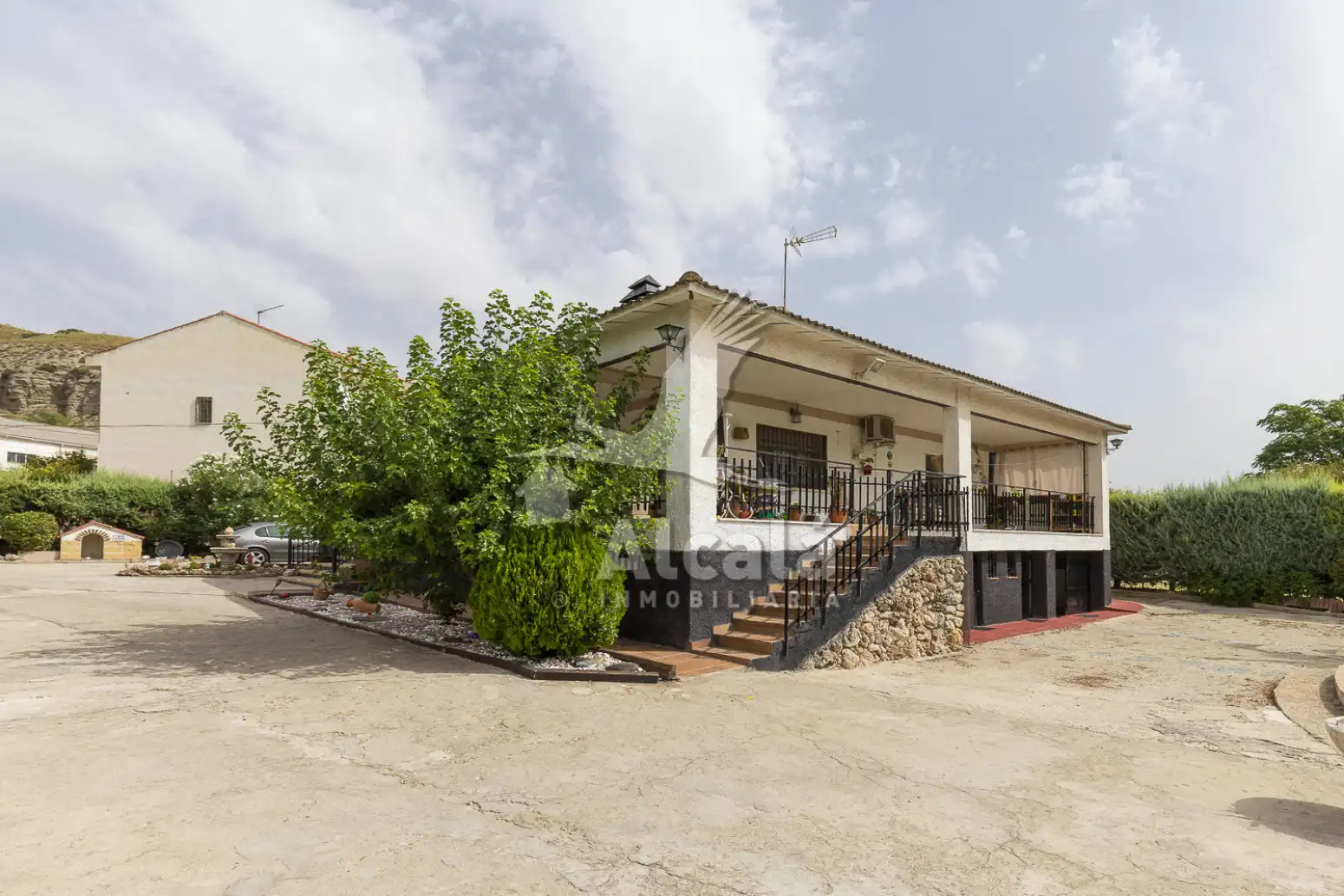 Vista exterior de Casa o chalet en venta en Tielmes con Aire acondicionado, Calefacción y Jardín privado