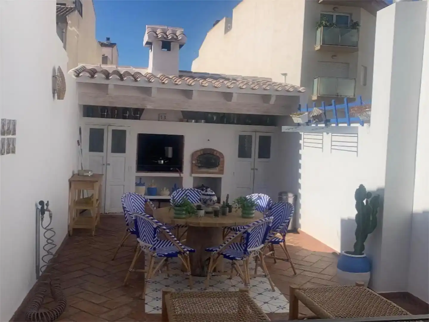Terrassa de Casa adosada en venda en Centro ciudad