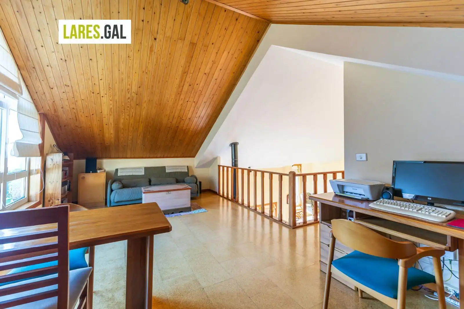 Sala de estar de Casa o chalet en venta en Cangas  con Calefacción y Trastero