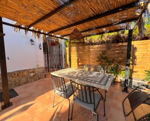 Terrassa de Casa o xalet de lloguer en Dénia amb Aire condicionat, Terrassa i Piscina