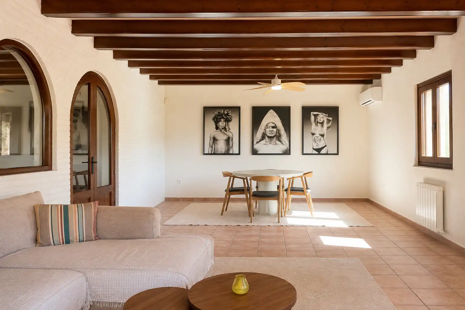 Sala de estar de Casa o chalet en venta en Olivella con Aire acondicionado, Calefacción y Jardín privado
