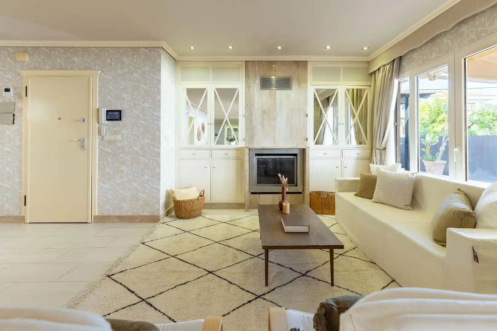 Sala de estar de Casa o chalet en venta en Chilches / Xilxes con Aire acondicionado, Jardín privado y Terraza