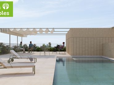 Piso de obra nueva con piscina en venta en Carrer de J. Martí i Franquesa 11