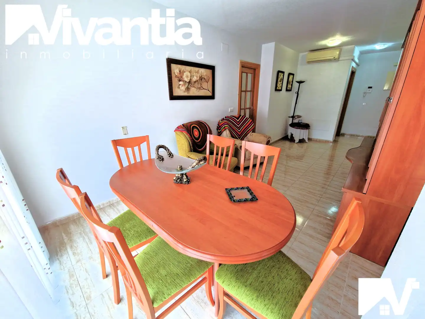 Esszimmer von Wohnung zum Verkauf in Lorca mit Klimaanlage, Heizung und Möbliert