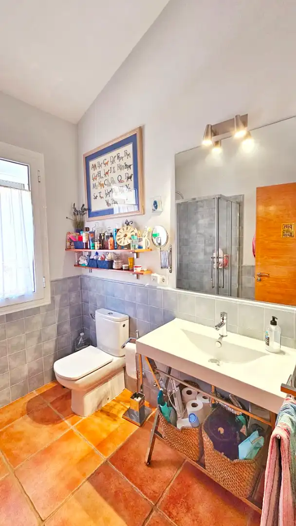Baño de Casa o chalet en venta en Cañaveral de León con Aire acondicionado, Jardín privado y Terraza
