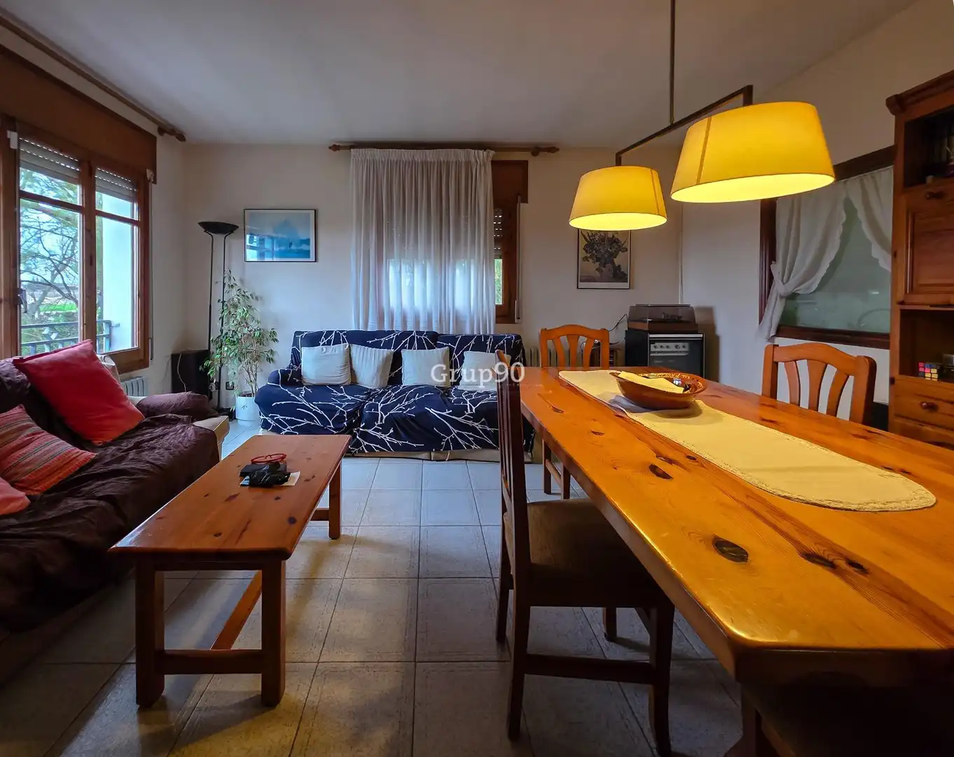 Sala d'estar de Casa o xalet en venda en Lleida amb Balcó
