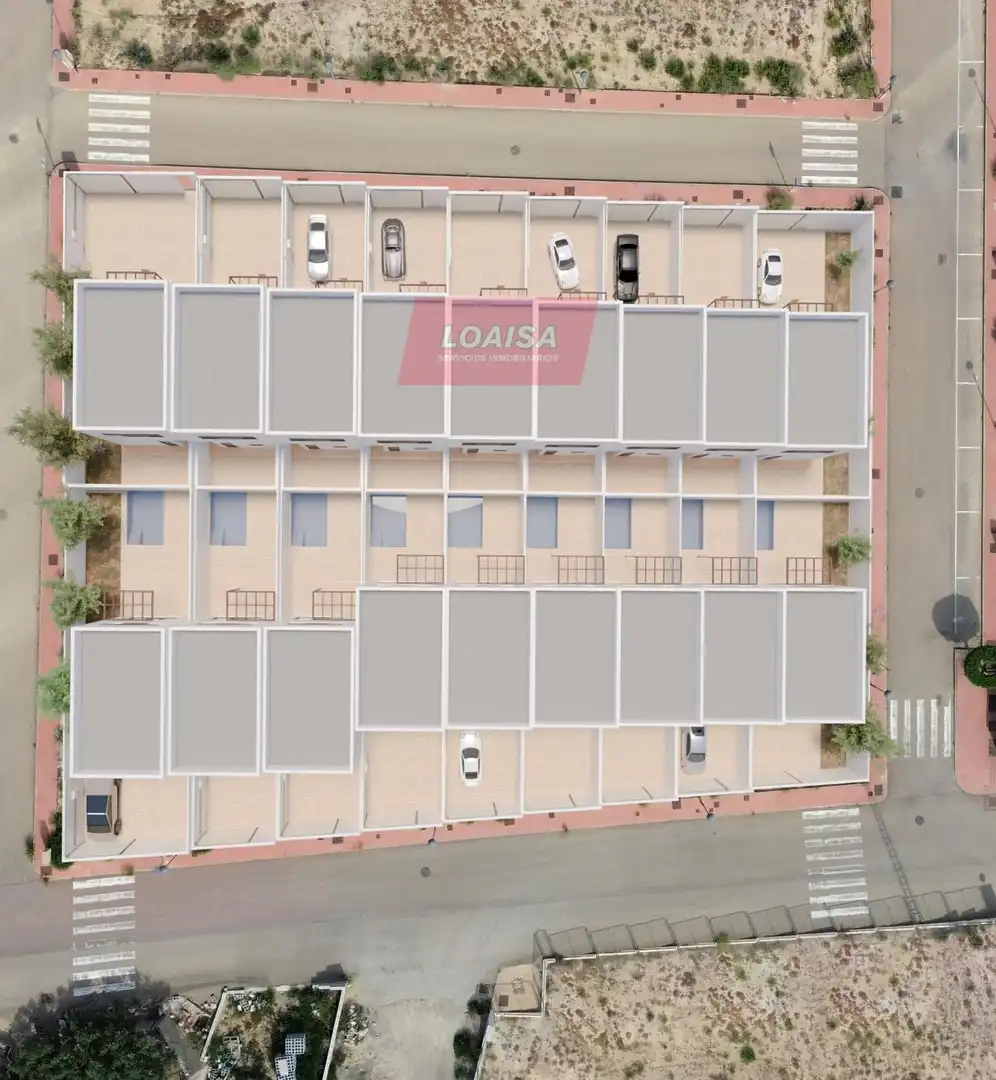 Vista exterior de Casa adosada en venta en Antas con Calefacción y Terraza