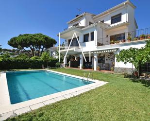 Garden of House or chalet for sale in Teià  with Swimming Pool