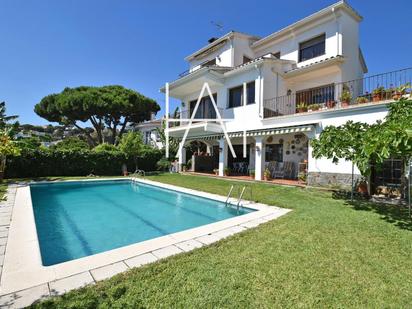 Garden of House or chalet for sale in Teià  with Heating, Swimming Pool and Alarm