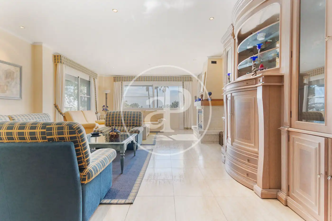 Sala de estar de Casa o chalet en venta en Puçol con Aire acondicionado, Calefacción y Jardín privado