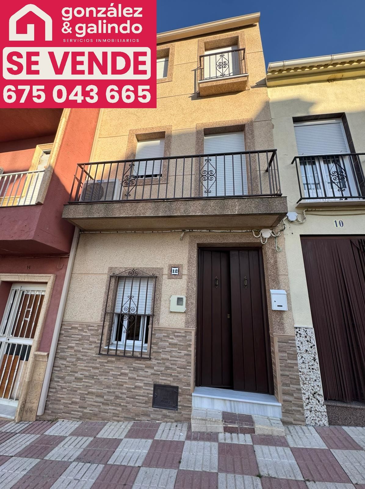 Vista exterior de Casa adosada en venta en Algámitas