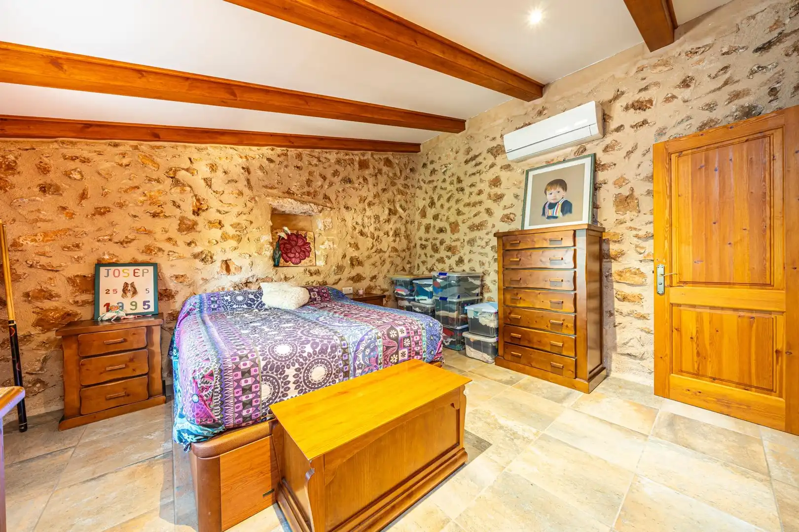 Habitación de Casa adosada en venta en Campos con Aire acondicionado, Calefacción y Jardín privado