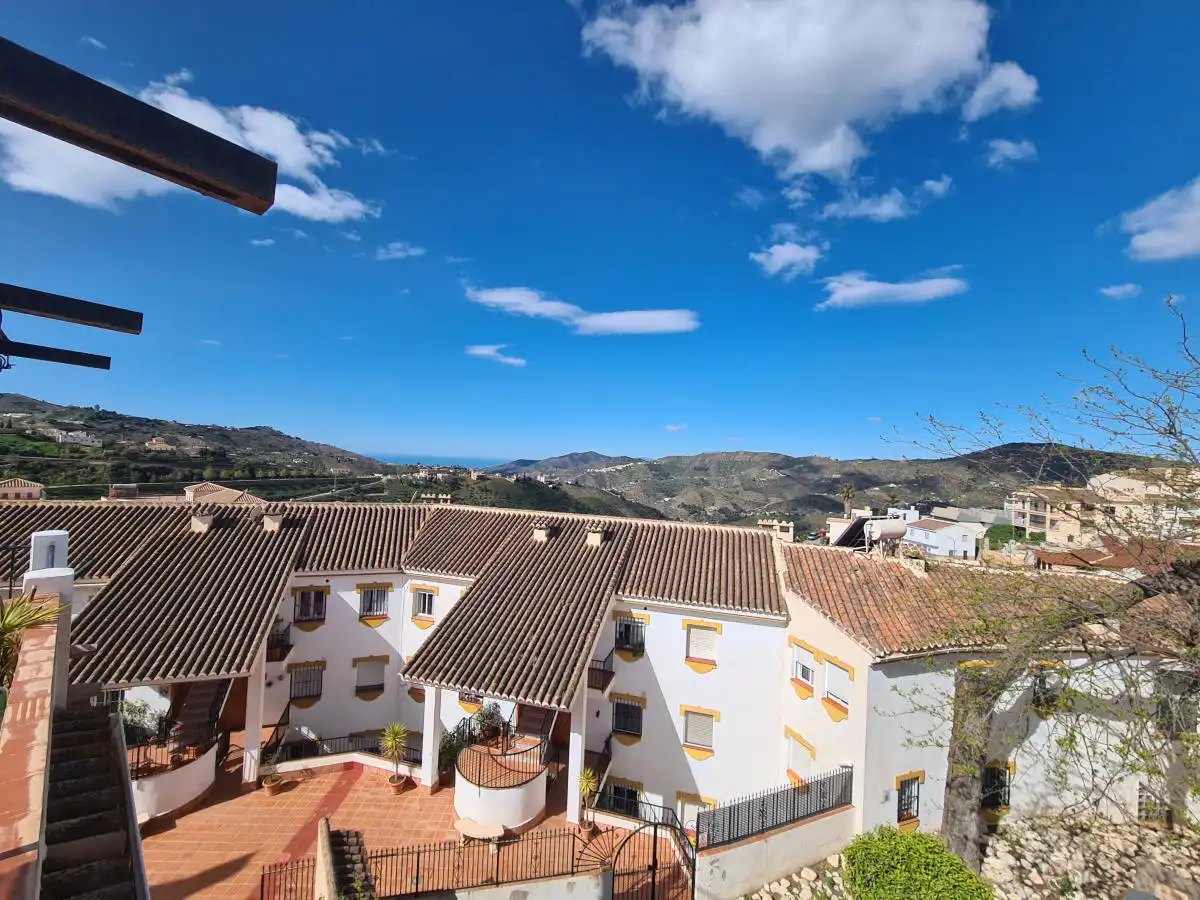 Vista exterior de Casa o xalet en venda en Cómpeta amb Terrassa i Moblat