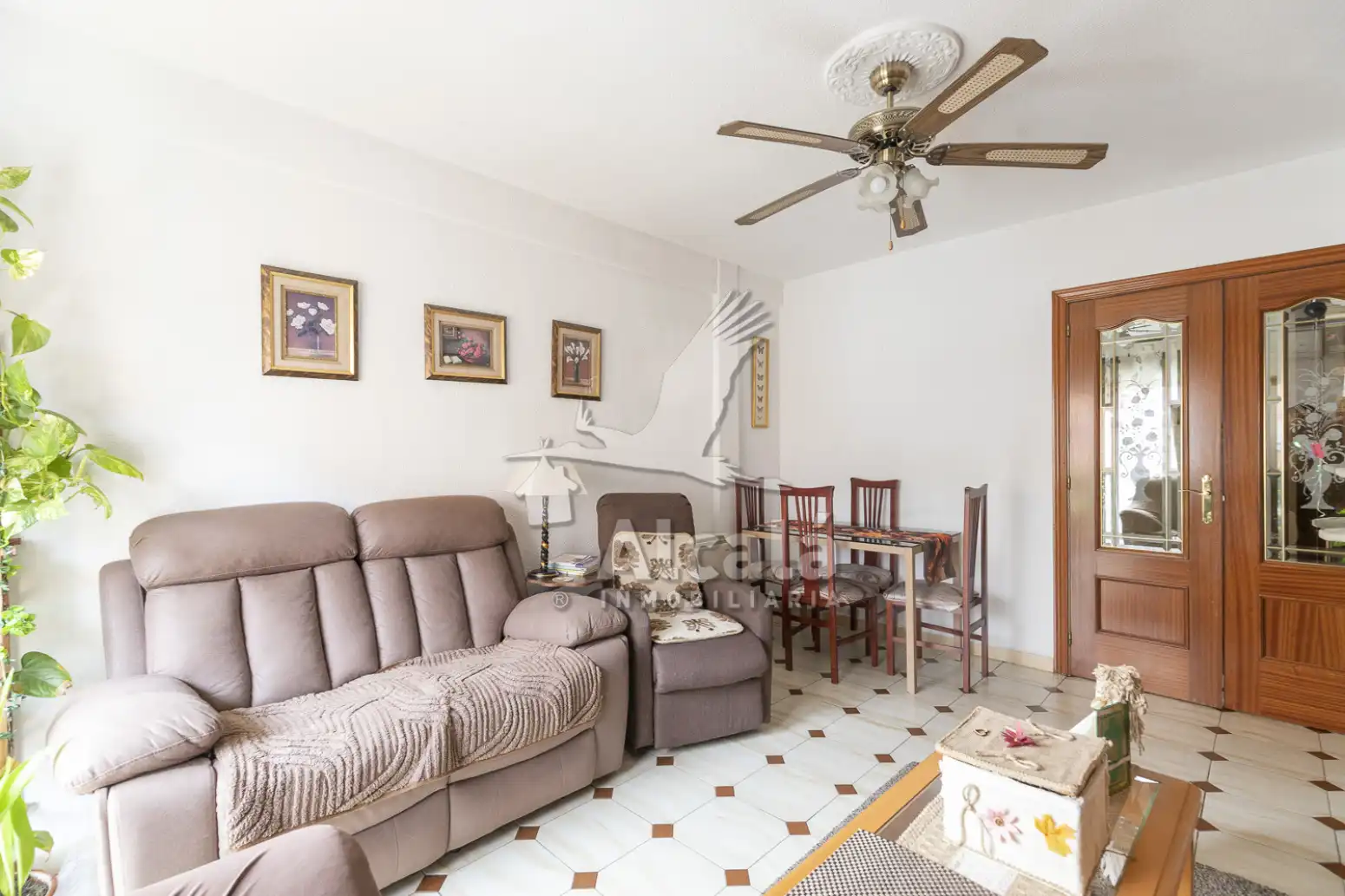 Sala de estar de Piso en venta en Alcalá de Henares con Calefacción, Terraza y Trastero