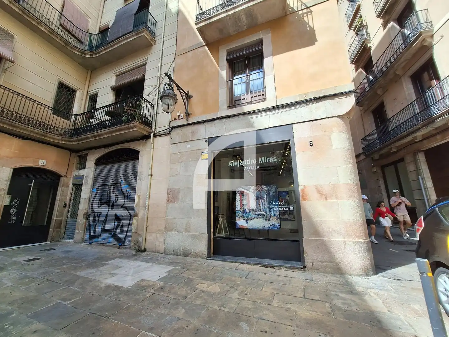 Vista exterior de Oficina en venta en Barcelona con Aire acondicionado y Calefacción