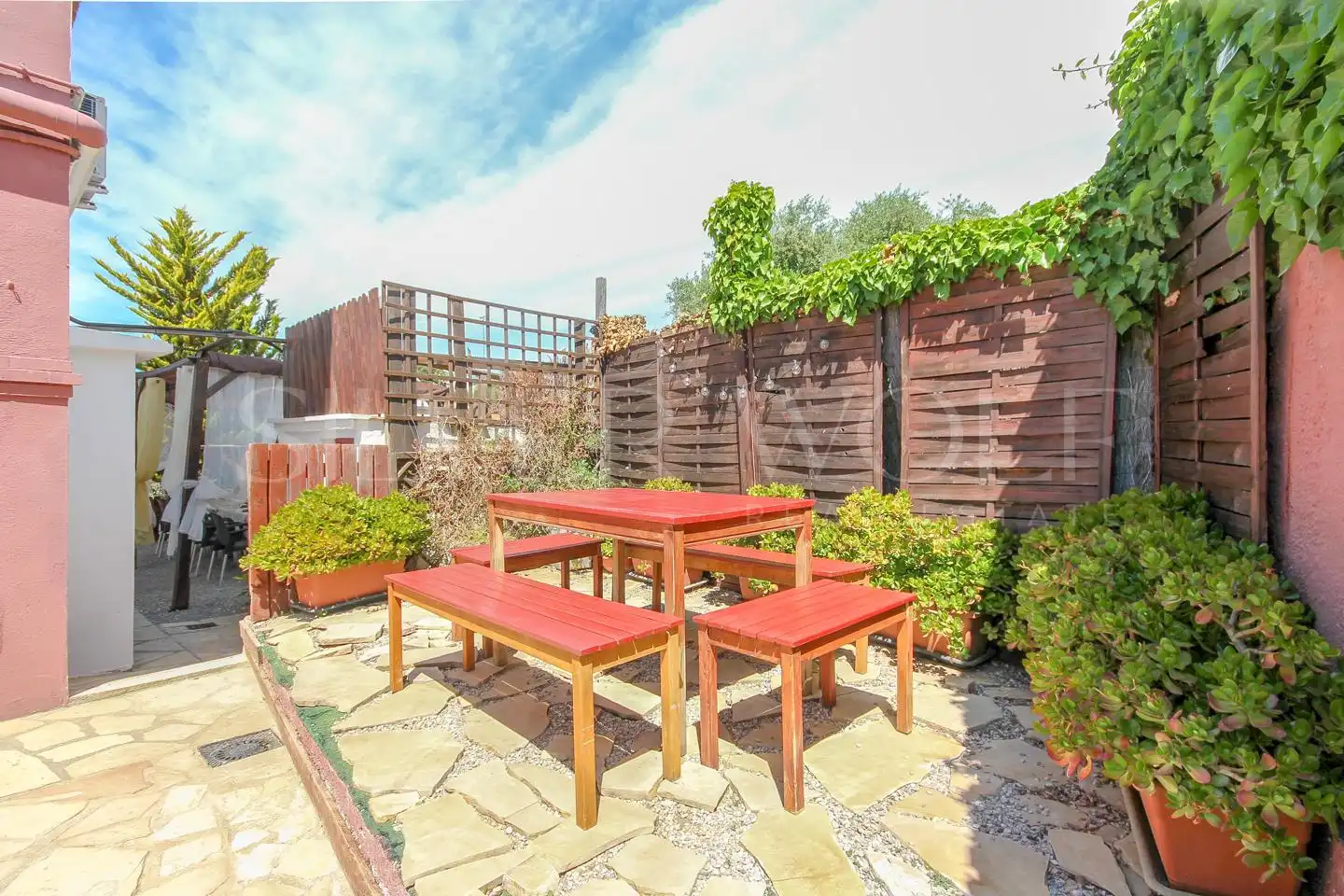 Terrasse von Haus oder Chalet zum Verkauf in Cunit mit Klimaanlage, Heizung und Privatgarten