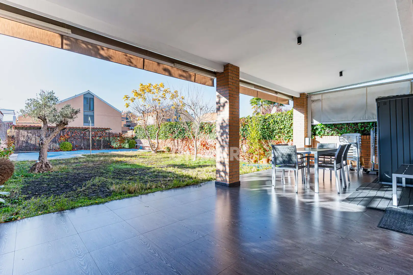 Garten von Einfamilien-Reihenhaus zum Verkauf in Leganés mit Heizung, Privatgarten und Schwimmbad