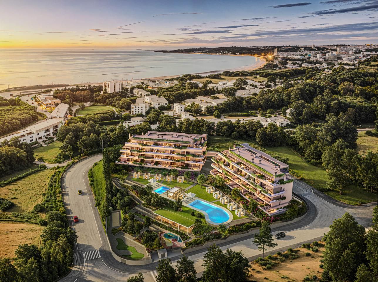 Vista exterior de Apartament en venda en Mijas amb Aire condicionat, Calefacció i Jardí privat