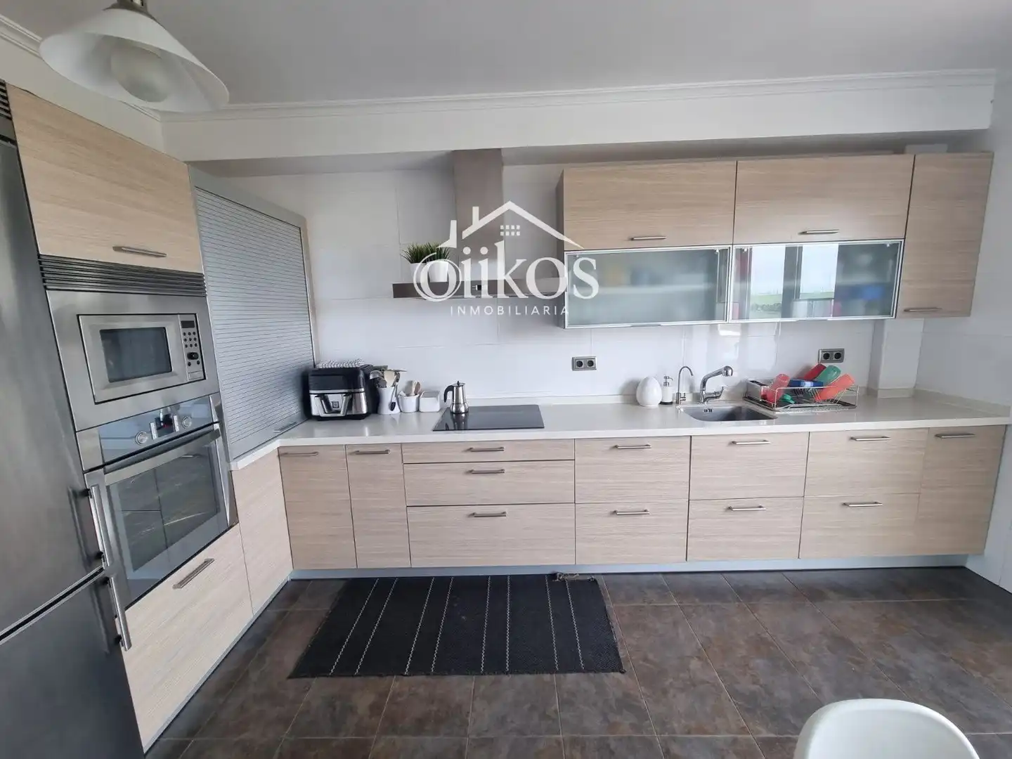 Cocina de Casa adosada en venta en Villamayor con Aire acondicionado, Calefacción y Parquet