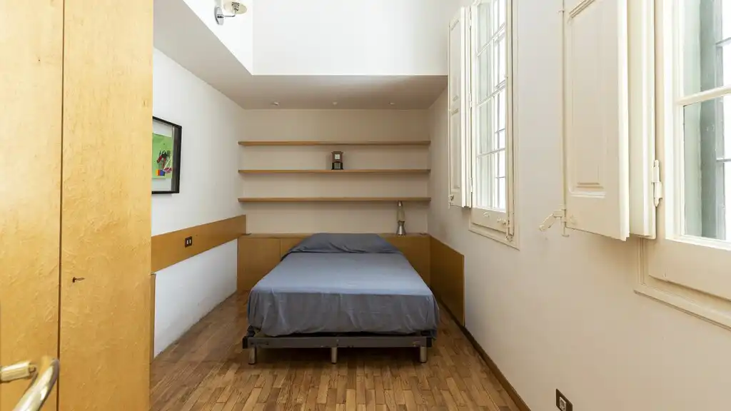 Schlafzimmer von Wohnungen zum Verkauf in Barcelona mit Klimaanlage, Heizung und Terrasse