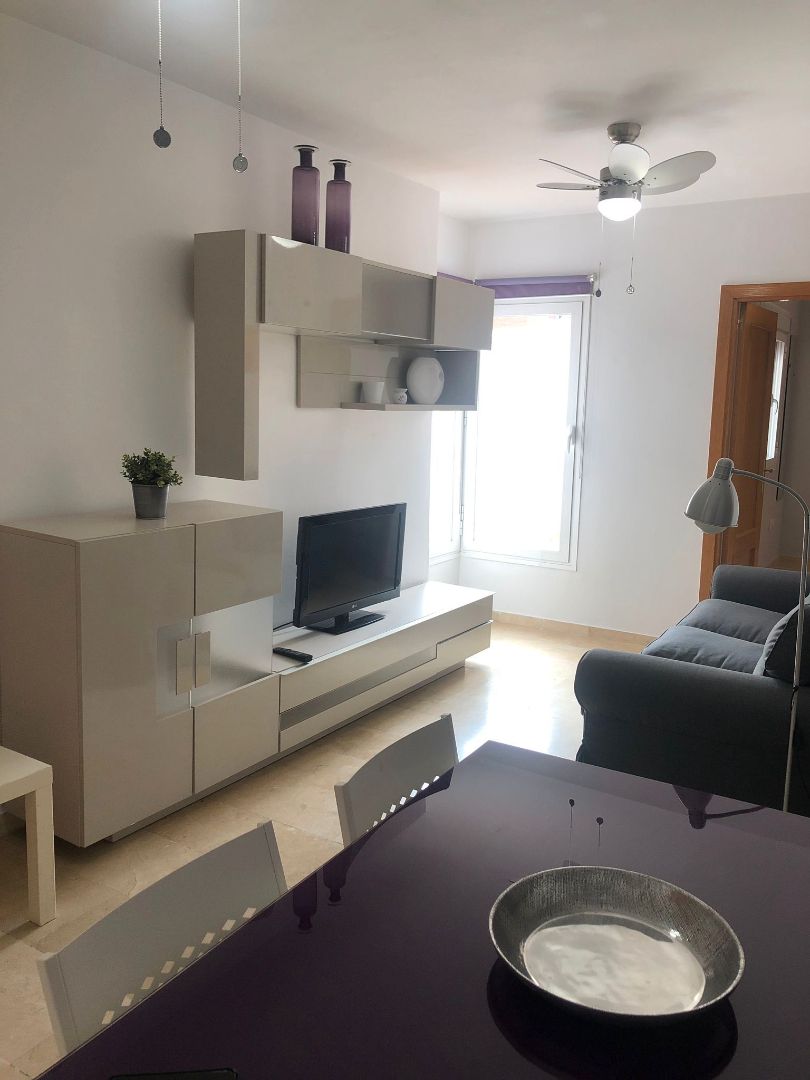 Living room of Apartment for sale in Málaga Capital  with Air Conditioner, Terrace and Storage room