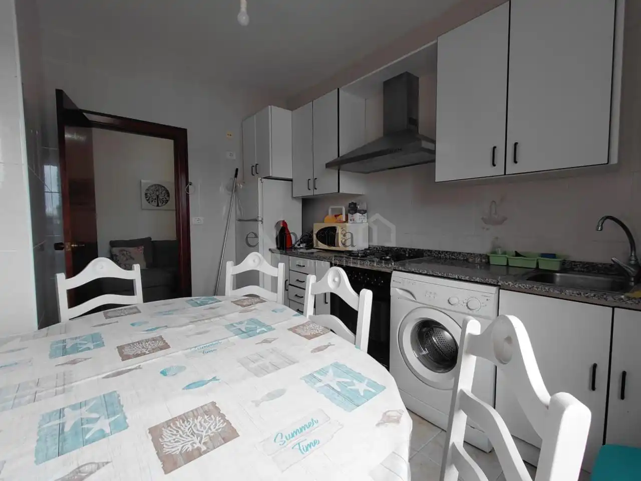 Küche von Wohnung zur Miete in Boiro mit Heizung und Möbliert