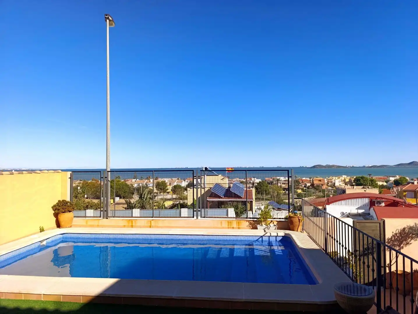Swimming pool of Houses for sale in Cartagena  with Air Conditioner, Storage room and Swimming Pool
