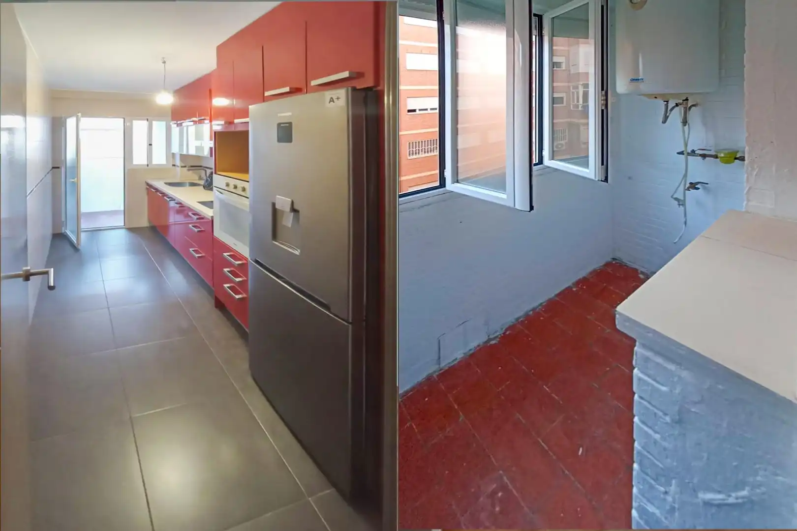 Cocina de Piso en venta en Granada con Aire acondicionado y Terraza