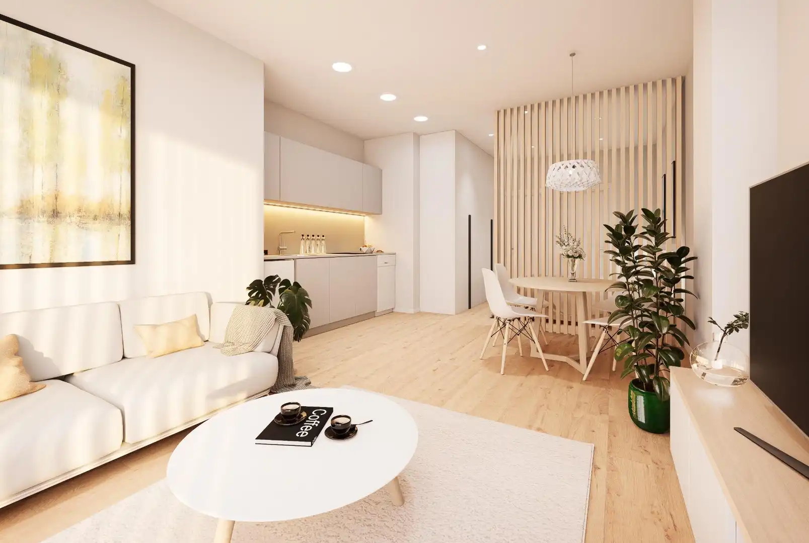 Sala de estar de Estudio en venta en Sagunto / Sagunt con Aire acondicionado, Calefacción y Amueblado