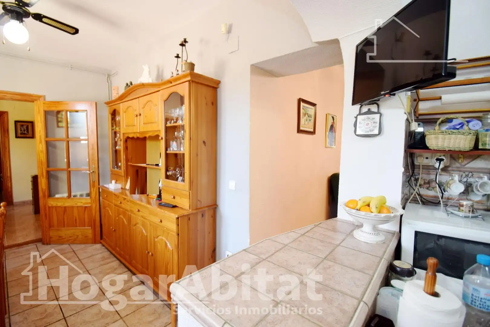 Cuina de Casa o xalet en venda en Vila-real amb Aire condicionat, Jardí privat i Terrassa