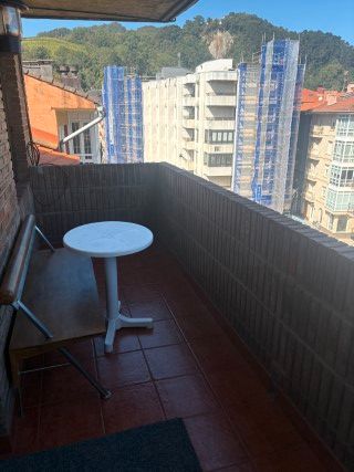 Balcony of Flat for sale in Zarautz  with Heating, Terrace and Furnished