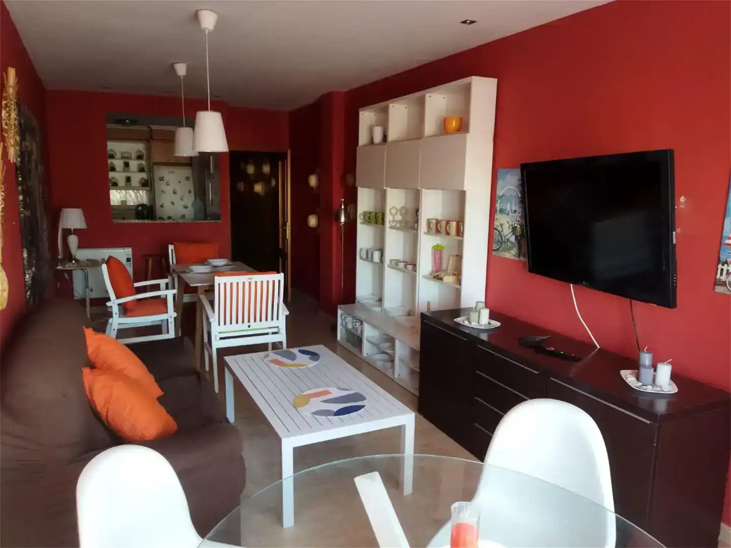 Living room of Duplexes for sale in Benicarló  with Air Conditioner and Balcony
