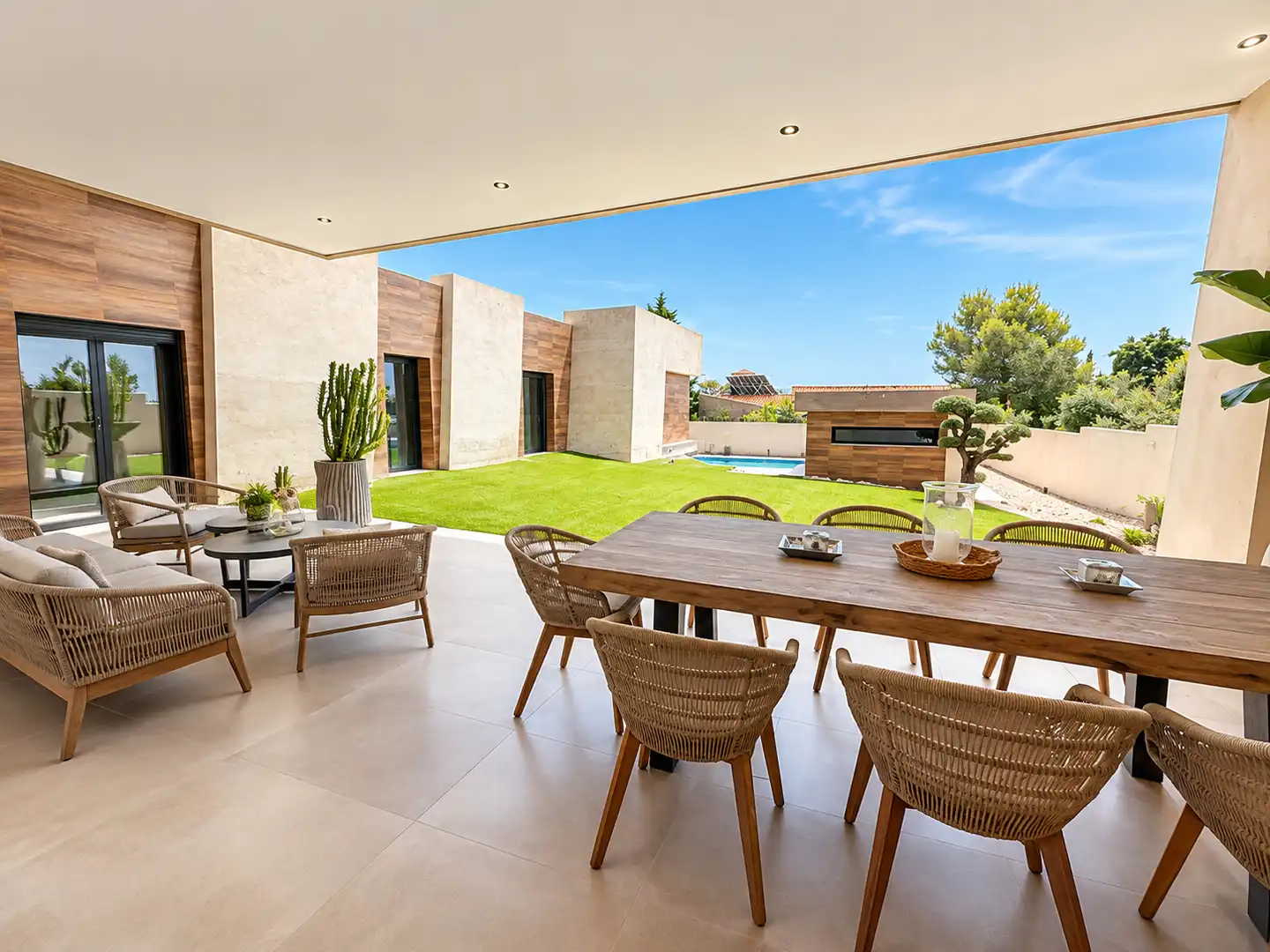 Detached house with pool for sale in Norte-Sierra, imagen 4