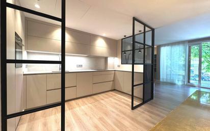 Küche von Wohnung zum verkauf in Girona Capital mit Klimaanlage und Balkon