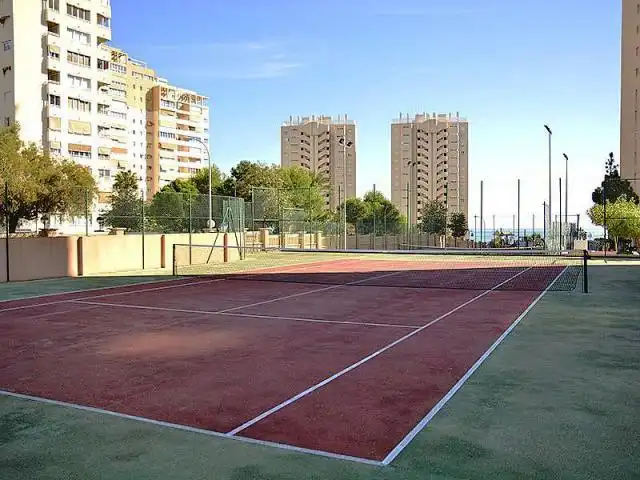 Außenansicht von Wohnungen zum Verkauf in El Campello mit Heizung, Parkett und Terrasse