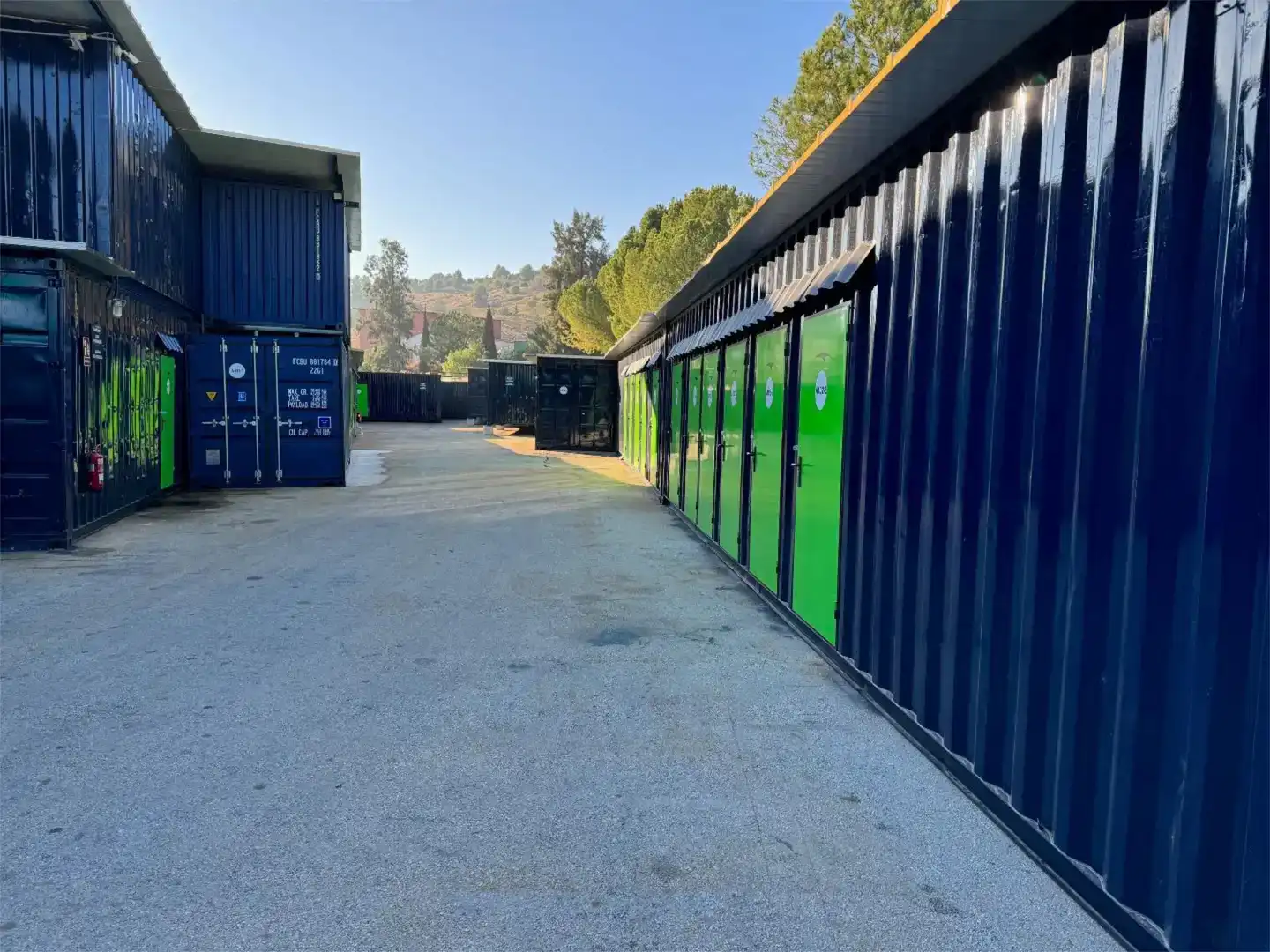 Exterior view of Storage room for rent in Pizarra