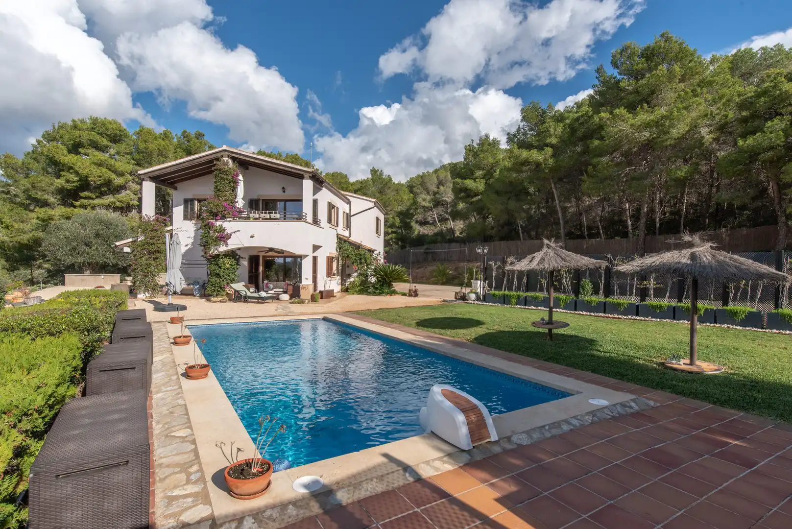 Garten von Country house zum Verkauf in Calvià mit Klimaanlage, Heizung und Terrasse