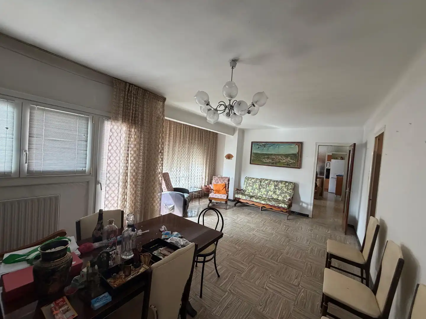 Wohnzimmer von Wohnung zum Verkauf in Cervera mit Heizung, Abstellraum und Möbliert