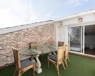 Terrace of House or chalet to rent in  Valencia Capital  with Air Conditioner, Terrace and Balcony