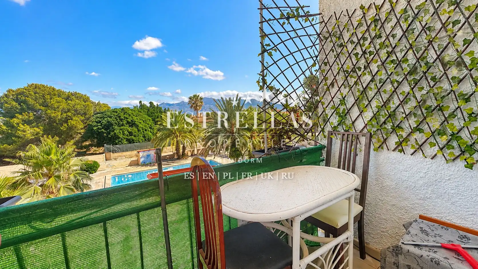 Jardí de Apartament en venda en L'Alfàs del Pi amb Aire condicionat, Jardí privat i Terrassa