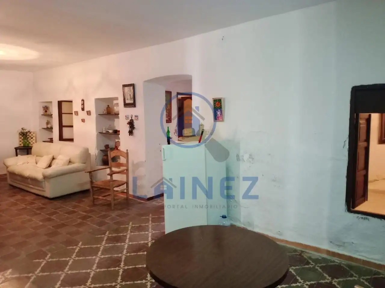 Living room of Houses for sale in Granja de Torrehermosa  with Heating, Private garden and Storage room
