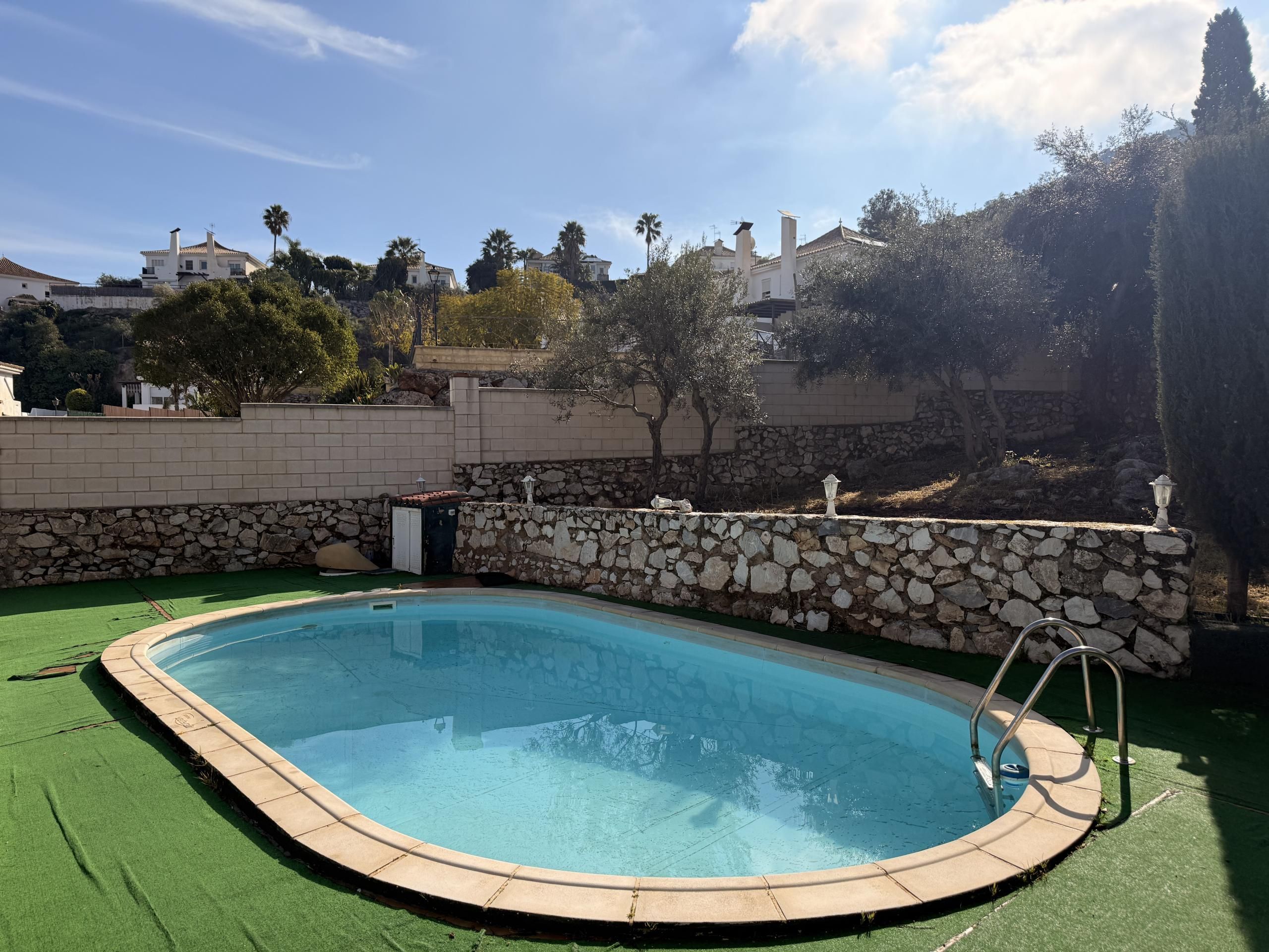 Swimming pool of Houses for sale in Alhaurín de la Torre  with Private garden, Terrace and Swimming Pool